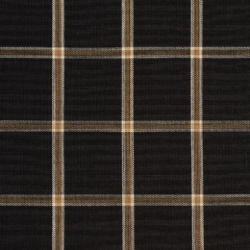 D138 Onyx Windowpane upholstery fabric by the yard full size image
