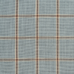 D139 Cornflower Windowpane upholstery fabric by the yard full size image