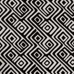 D1441 Onyx Labyrinth Outdoor upholstery fabric by the yard full size image