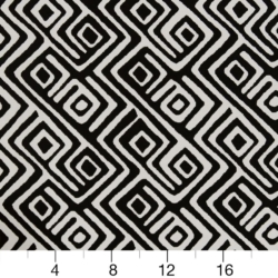 Image of D1441 Onyx Labyrinth showing scale of fabric
