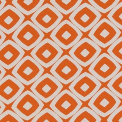 D1457 Tangerine Mayan Outdoor upholstery fabric by the yard full size image