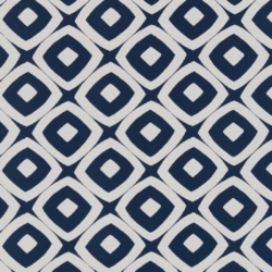 D1458 Indigo Mayan Outdoor upholstery fabric by the yard full size image