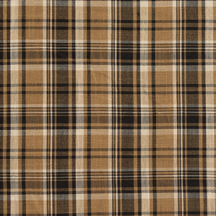 D152 Onyx Tartan upholstery fabric by the yard full size image