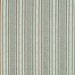 D1541 Seaglass Stripe upholstery and drapery fabric by the yard full size image