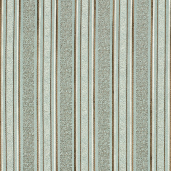 D1541 Seaglass Stripe upholstery and drapery fabric by the yard full size image