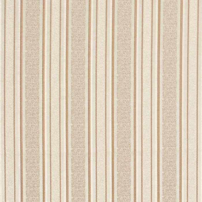 D1543 Parchment Stripe upholstery and drapery fabric by the yard full size image