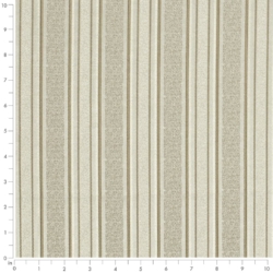 Image of D1543 Parchment Stripe showing scale of fabric