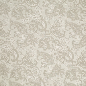 D1556 Champagne Paisley upholstery and drapery fabric by the yard full size image