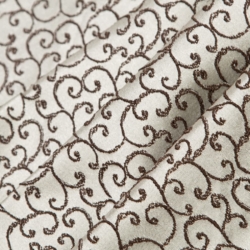 D1562 Marble Vine Upholstery Fabric Closeup to show texture