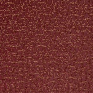 D1563 Merlot Vine upholstery and drapery fabric by the yard full size image