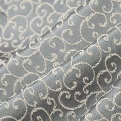 D1568 Wedgewood Vine Upholstery Fabric Closeup to show texture
