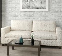 D1642 Bay fabric upholstered on furniture scene