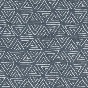 D1655 Denim Outdoor upholstery and drapery fabric by the yard full size image