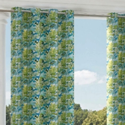 D1662 Atlantis drapery fabric on window treatments
