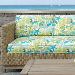 D1662 Atlantis fabric upholstered on furniture scene