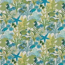 D1662 Atlantis Outdoor upholstery and drapery fabric by the yard full size image