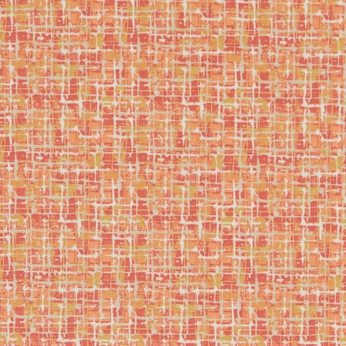 D1671 Coral Outdoor upholstery and drapery fabric by the yard full size image
