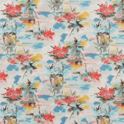 D1676 Bahamas Outdoor upholstery and drapery fabric by the yard full size image