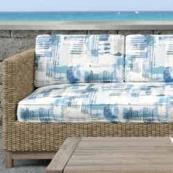 D1679 Havana fabric upholstered on furniture scene