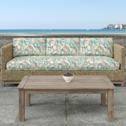 D1683 Belize fabric upholstered on furniture scene