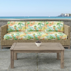 D1688 Aruba fabric upholstered on furniture scene