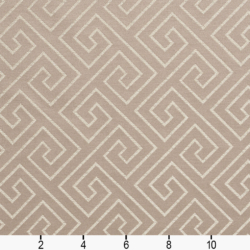 Image of D175 Taupe Greek Key showing scale of fabric