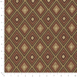 Image of D1800 Sienna Margot showing scale of fabric