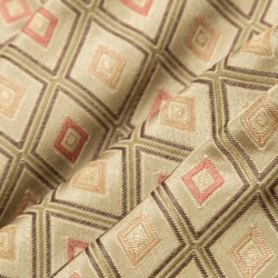 D1801 Meadow Margot Upholstery Fabric Closeup to show texture