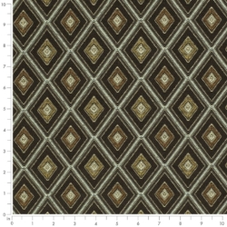 Image of D1802 Walnut Margot showing scale of fabric