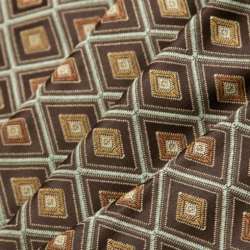 D1802 Walnut Margot Upholstery Fabric Closeup to show texture