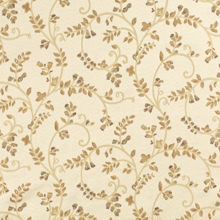 D1809 Champagne Nicolette upholstery and drapery fabric by the yard full size image