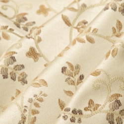 D1809 Champagne Nicolette Upholstery Fabric Closeup to show texture