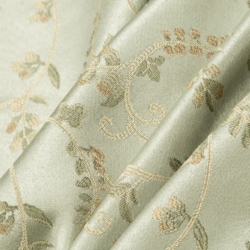 D1812 Mist Nicolette Upholstery Fabric Closeup to show texture