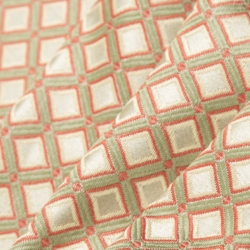 D1823 Garden Estelle Upholstery Fabric Closeup to show texture