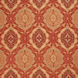 D1832 Sienna Antoinette upholstery and drapery fabric by the yard full size image