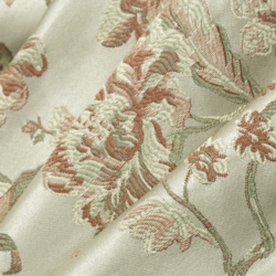 D1842 Garden Cecile Upholstery Fabric Closeup to show texture