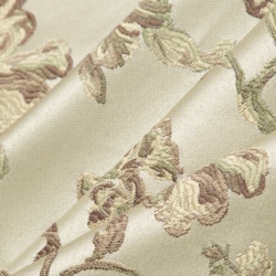 D1843 Prairie Cecile Upholstery Fabric Closeup to show texture