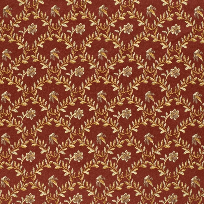 D1846 Currant Juliet upholstery and drapery fabric by the yard full size image