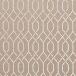 D185 Taupe Lattice upholstery and drapery fabric by the yard full size image