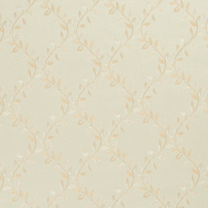 D1855 Ivory Ella upholstery and drapery fabric by the yard full size image