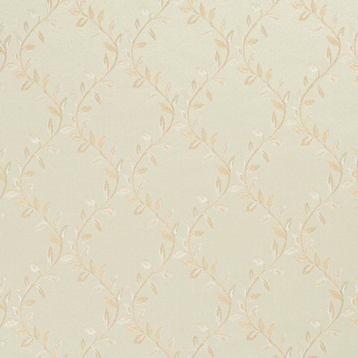 D1855 Ivory Ella upholstery and drapery fabric by the yard full size image