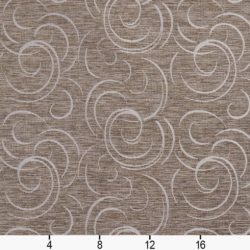 Image of D1864 Sand Swirl showing scale of fabric