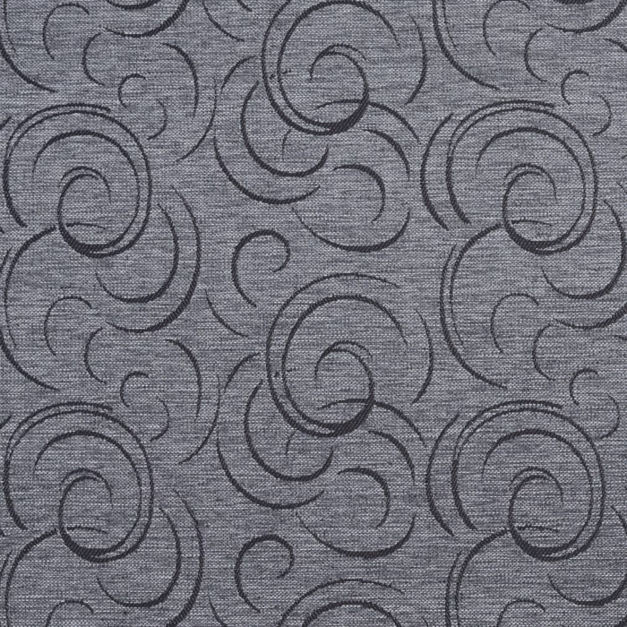 D1867 Slate Swirl upholstery fabric by the yard full size image