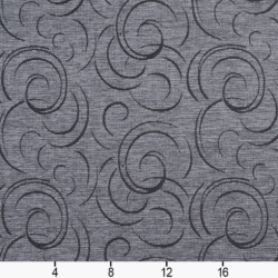 Image of D1867 Slate Swirl showing scale of fabric