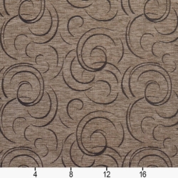 Image of D1868 Sable Swirl showing scale of fabric