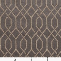 Image of D187 Pewter Lattice showing scale of fabric