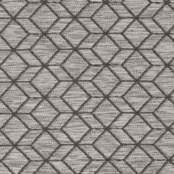D1887 Ash Geo upholstery fabric by the yard full size image