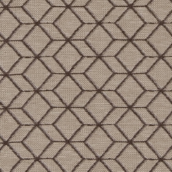 D1889 Bisque Geo upholstery fabric by the yard full size image