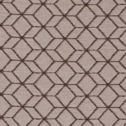 D1891 Linen Geo upholstery fabric by the yard full size image
