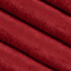 D1907 Ruby Upholstery Fabric Closeup to show texture